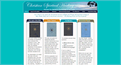 Desktop Screenshot of christianspiritualhealing.com
